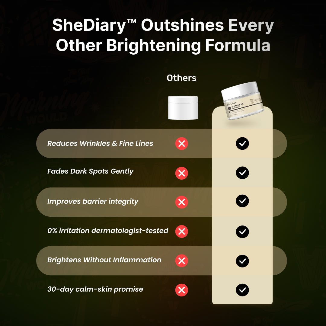 SheDiary Glutathione Cream